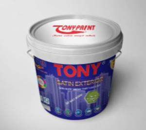 Sơn Ngoại Thất Tony Satin Siêu Bóng 18L